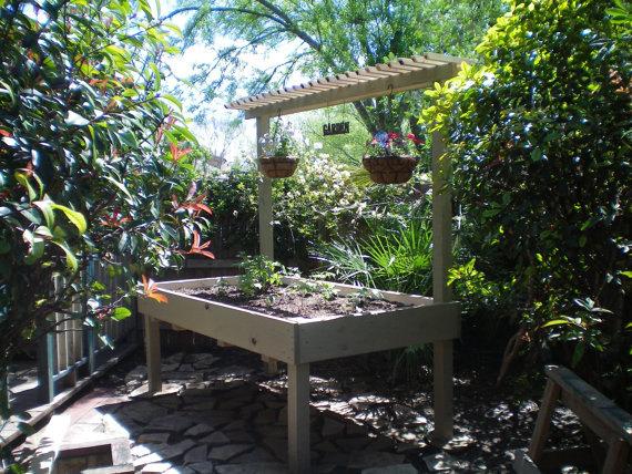 园艺工具 立式花园种植箱 _ 图片网